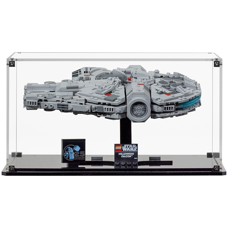 Display Case for LEGO Millennium Falcon™ 75375 | shopPOPdisplays
